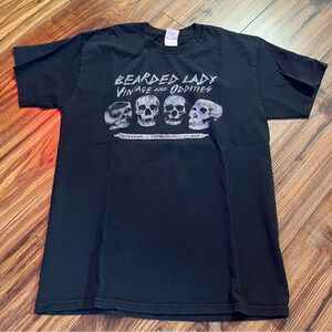 Gildan Black Bearded Lady Graphic Tee